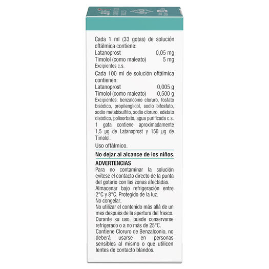 Latof-T x 2,5 mL Solucion Oftalmica, , large image number 1