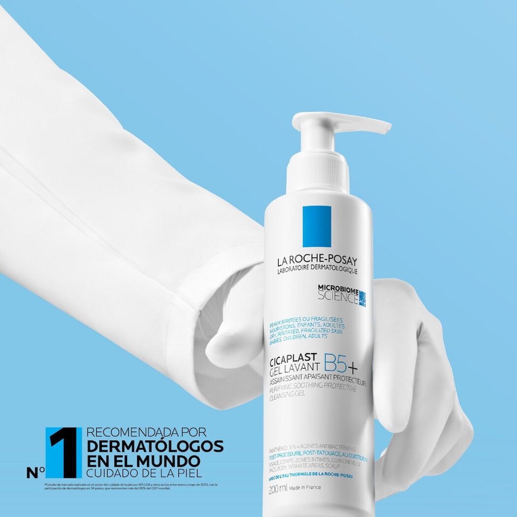 Gel Limpiador Cicaplast Lavant con B5 200 ml, , large image number 3