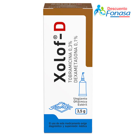 Xolof D x 3,5 g Ungüento Oftálmico, , large image number 0