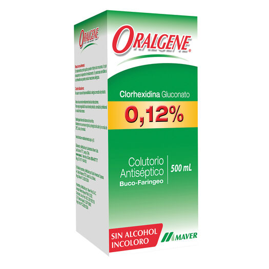 Oralgene 0,12 % Colutorio x 500 mL, , large image number 0