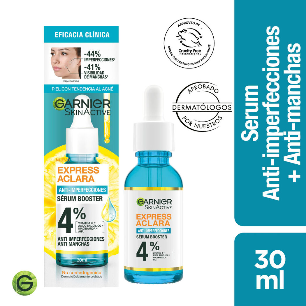 Serum Garnier Express Aclara Anti Imperfecciones 30 mL, , large image number 0
