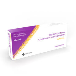 Bilidren 10 mg x 30 Comprimidos Bucodispersables (ODT)