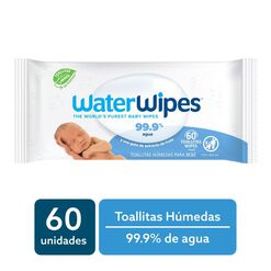 Toallas Húmedas Waterwipes Bio 60 un