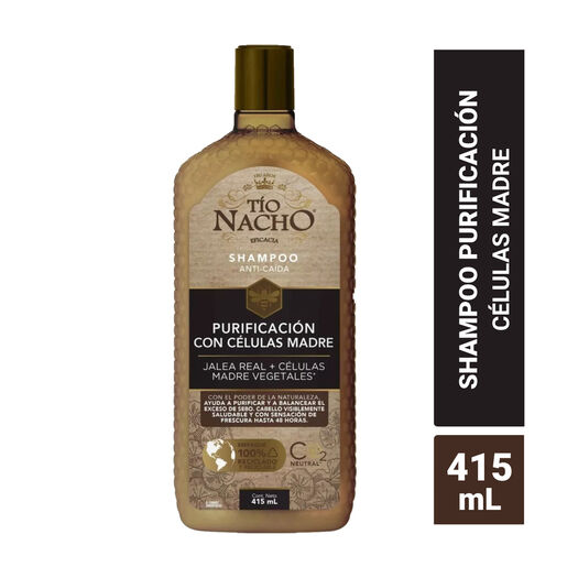 Tío Nacho Shampoo Células Madre Vegetales 415 Ml, , large image number 0