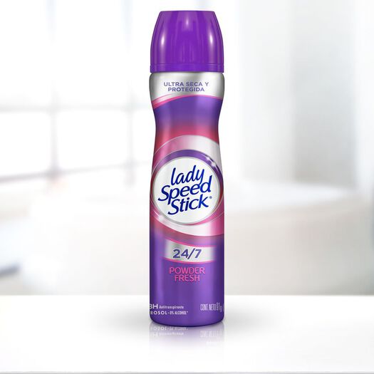 Lady Speed Stick Desodorante Spray Powder Fresh 24:7 x 91 g, , large image number 1