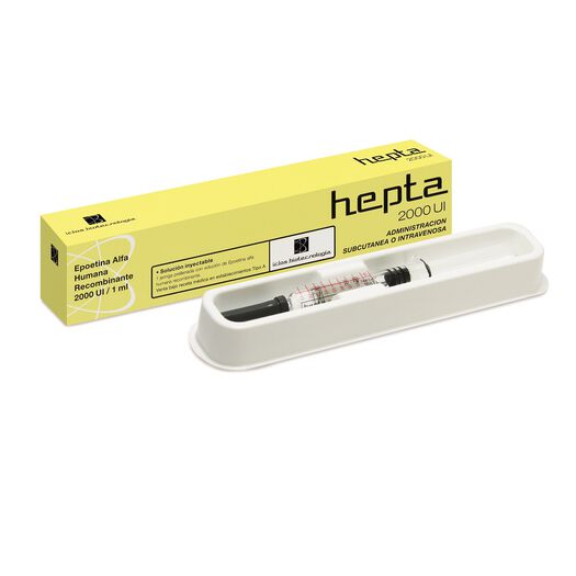 Hepta Recombinante 2000 UI x 1 Jeringa Prellenada Solucion Inyectable, , large image number 0