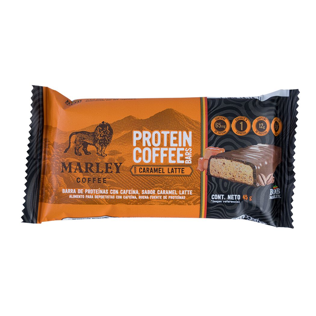 Barra Prote&iacute;na Marley Coffee Cappuccino 45g, , large image number 0