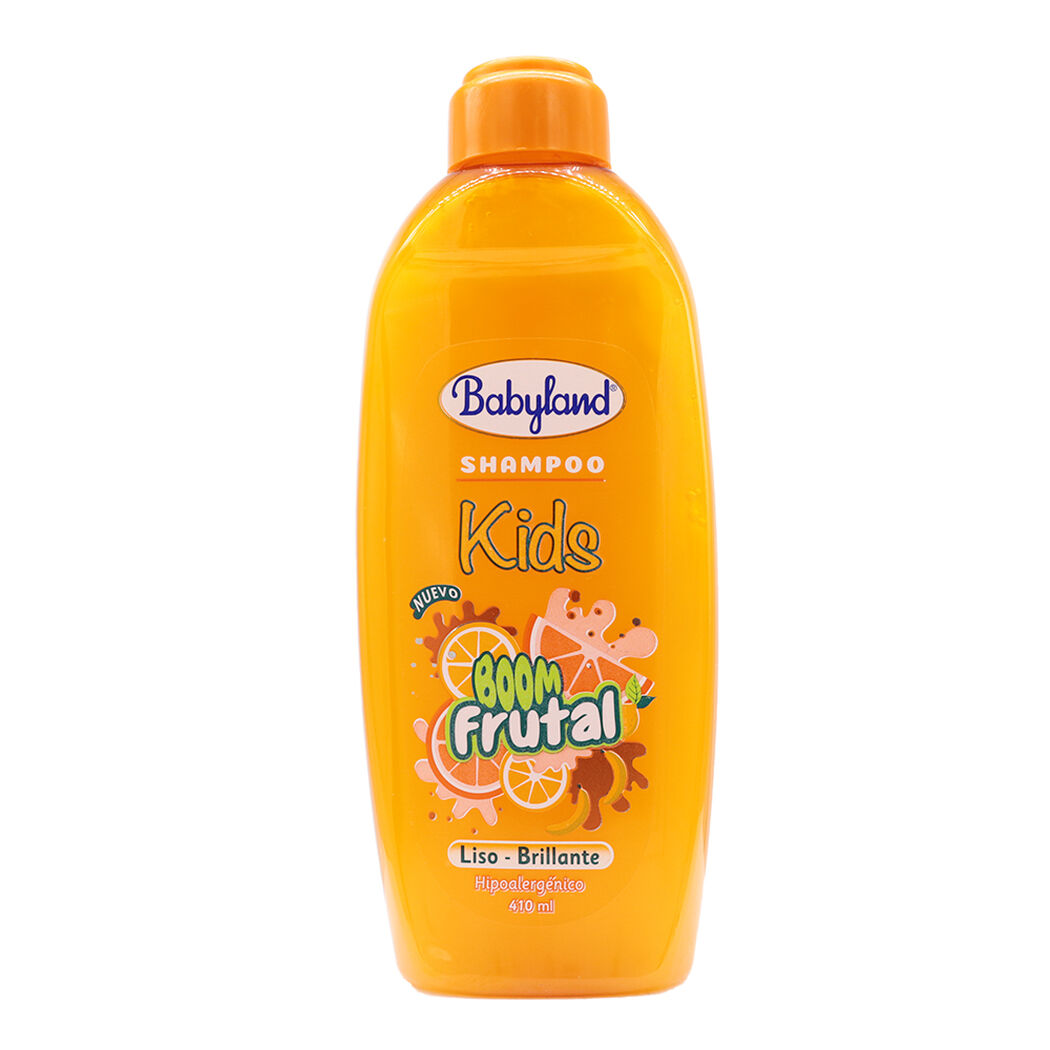 Shampoo Babyland Kids Boom Frutal 410 mL, , large image number 0