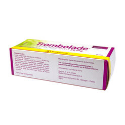 Trombolade 50 mg 28 Comprimidos Recubiertos
