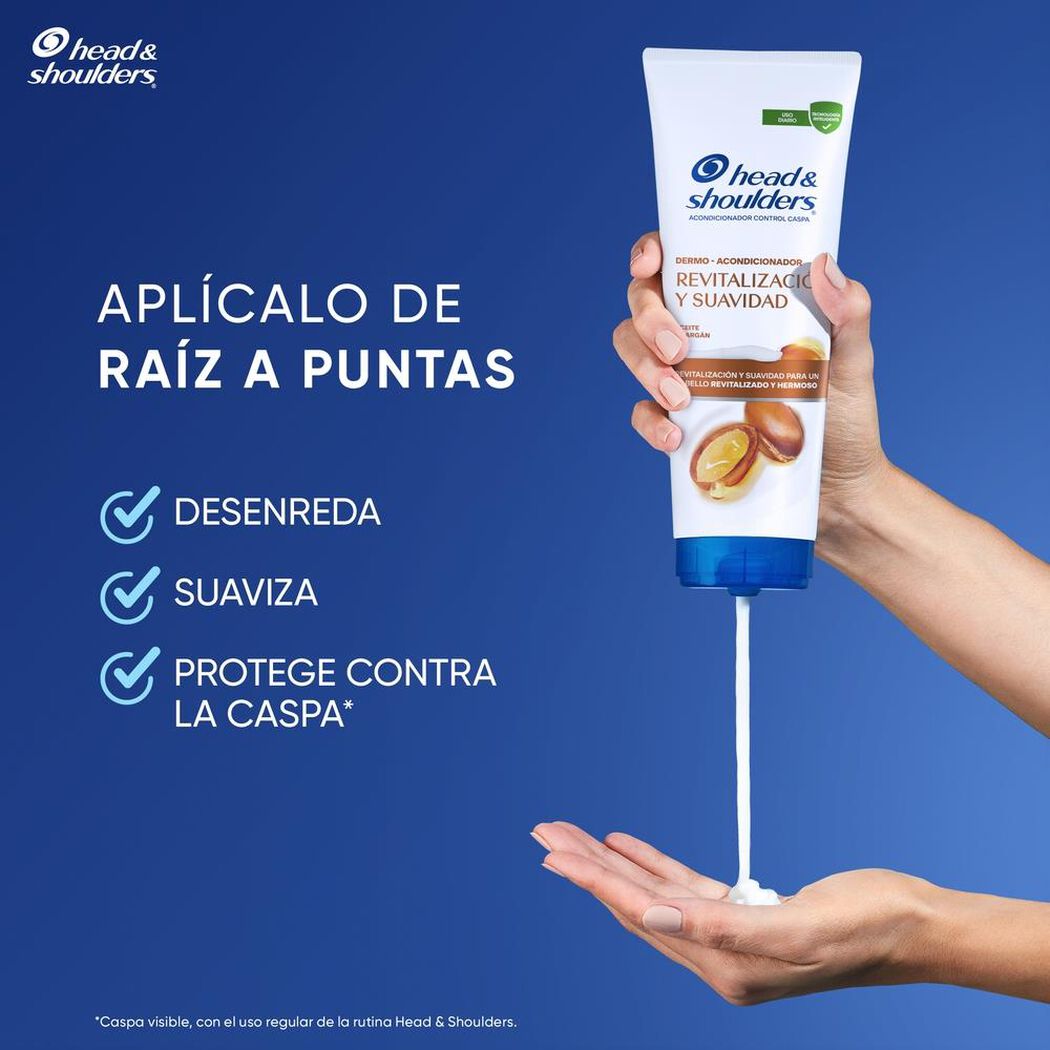 Acondicionador Head & Shoulders Argan 300 mL, , large image number 2