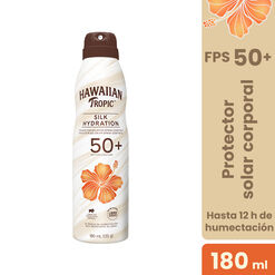Protector Solar Hawaiian Tropic Silk Hydration FPS 50+ 180 mL