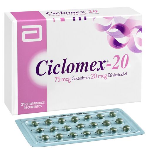 Ciclomex-20 x 21 Comprimidos Recubiertos, , large image number 0