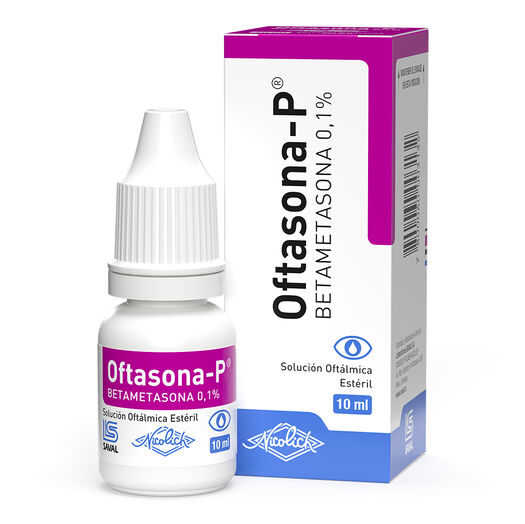 Oftasona P 0,1% x 10 mL Solucion Oftalmica, , large image number 0