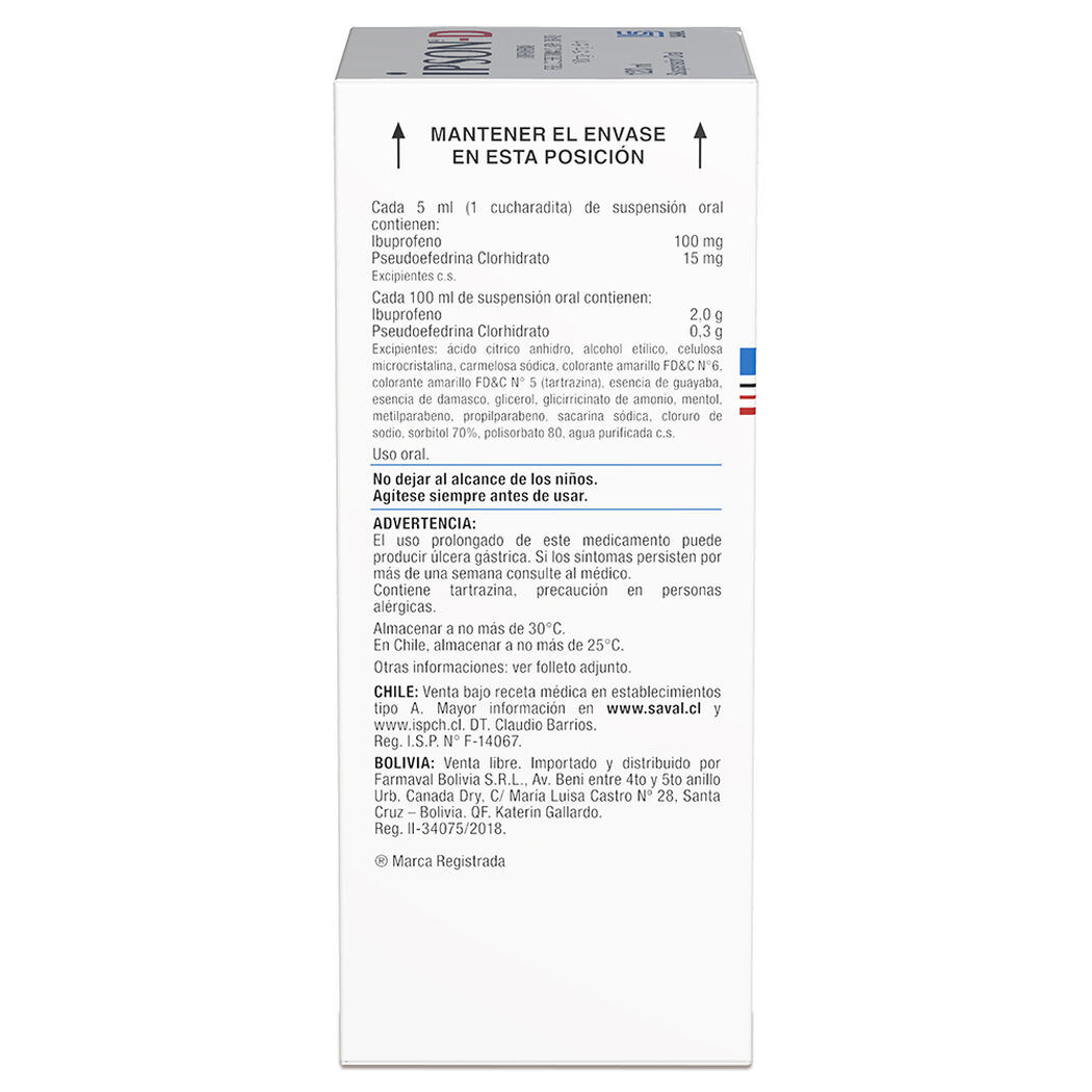 Ipson-D x 120 mL Suspensi&oacute;n Oral, , large image number 1