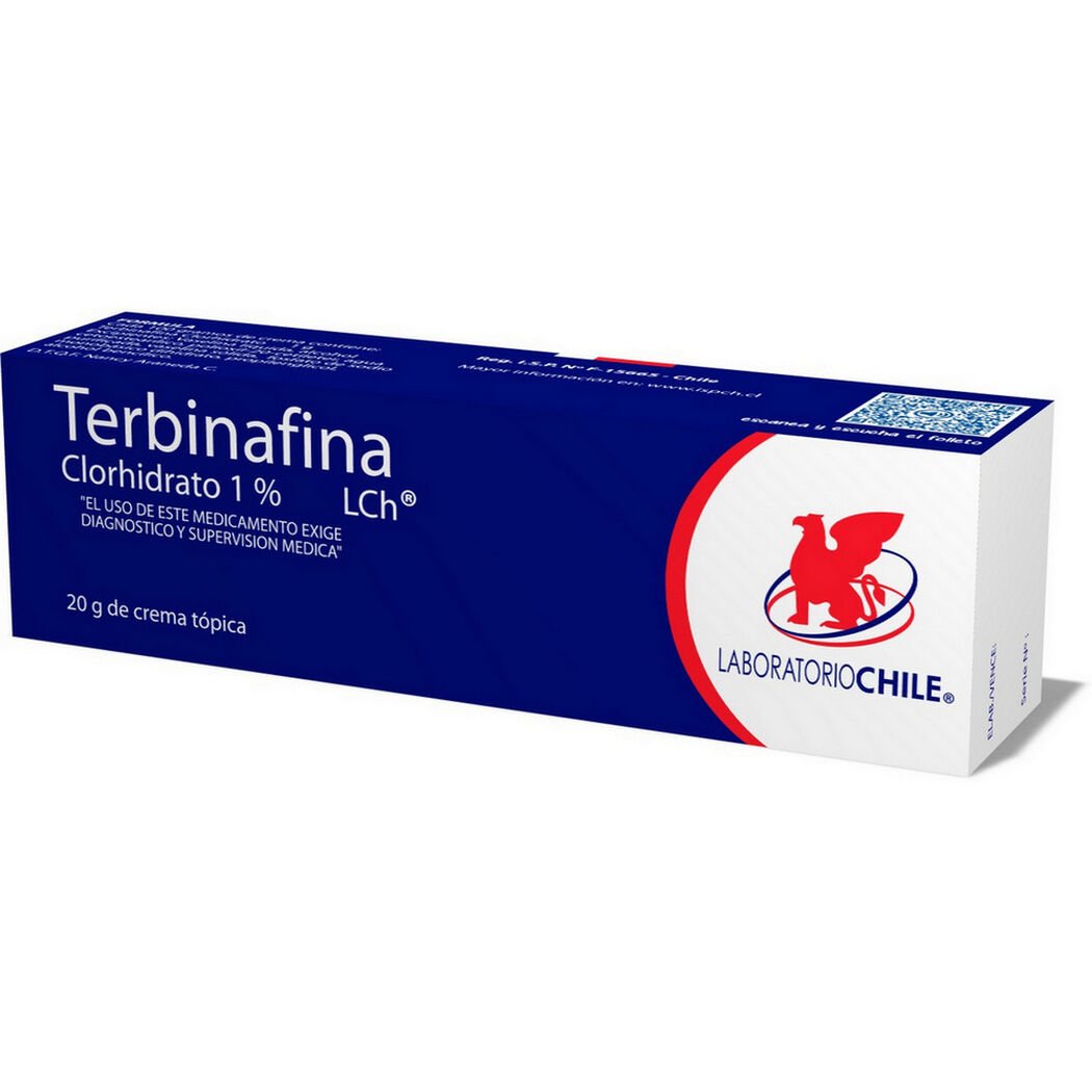 Terbinafina 1 % x 20 g Crema CHILE, , large image number 0