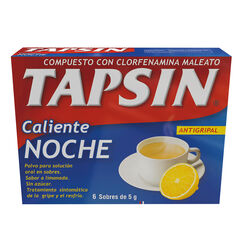 Tapsin Compuesto Noche 5 g x 6 Sobres Polvo Para Solución Oral