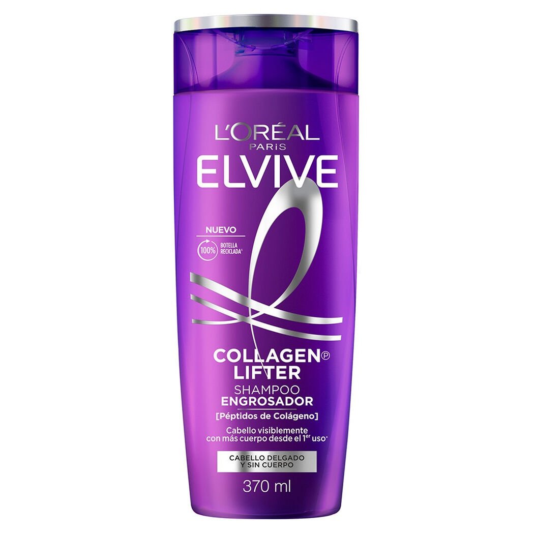 L&rsquo;Or&eacute;al Paris Elvive Col&aacute;geno Lifter Shampoo 370 ml, , large image number 0