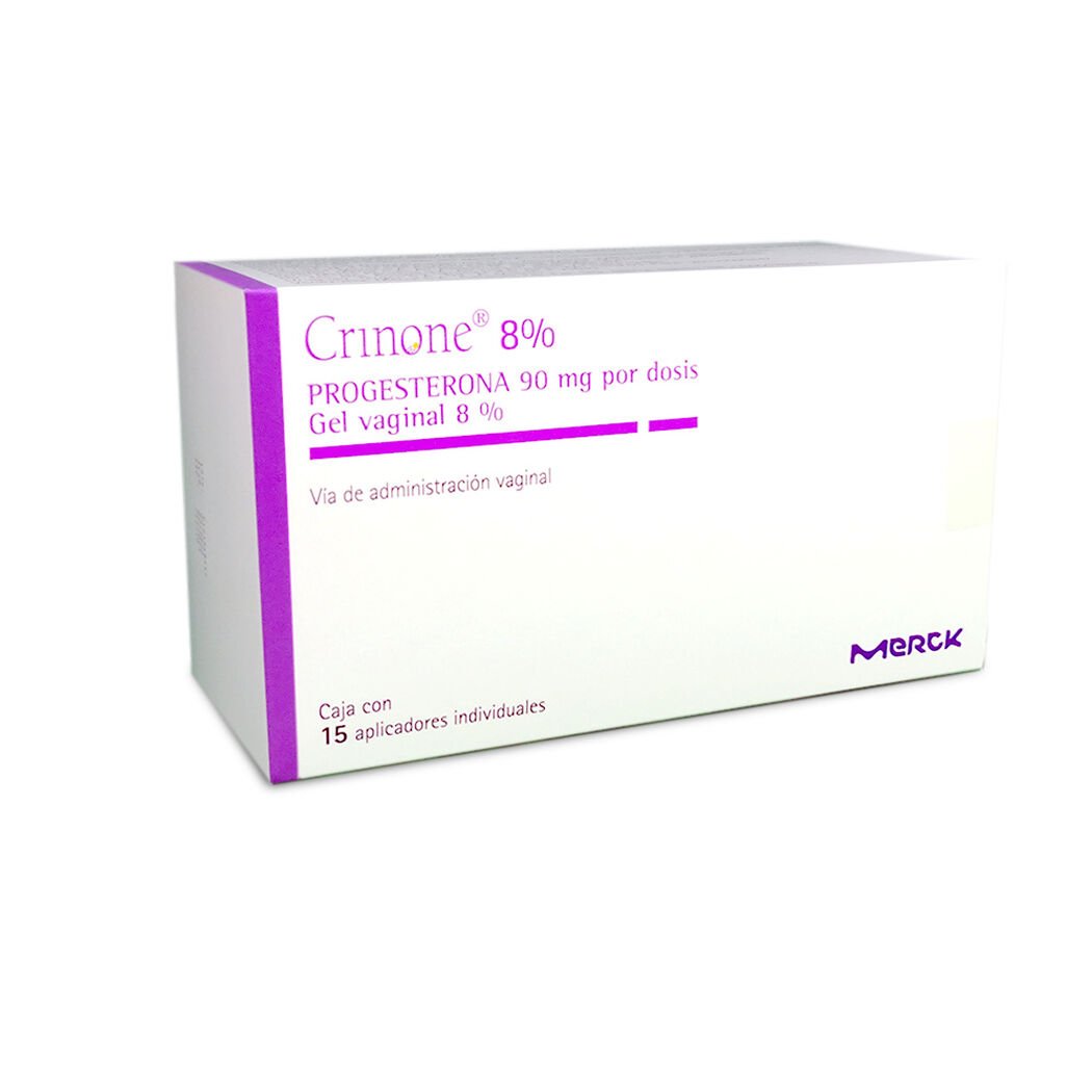 Gel vaginal Crinone 8 % x 15 aplicadores, , large image number 0