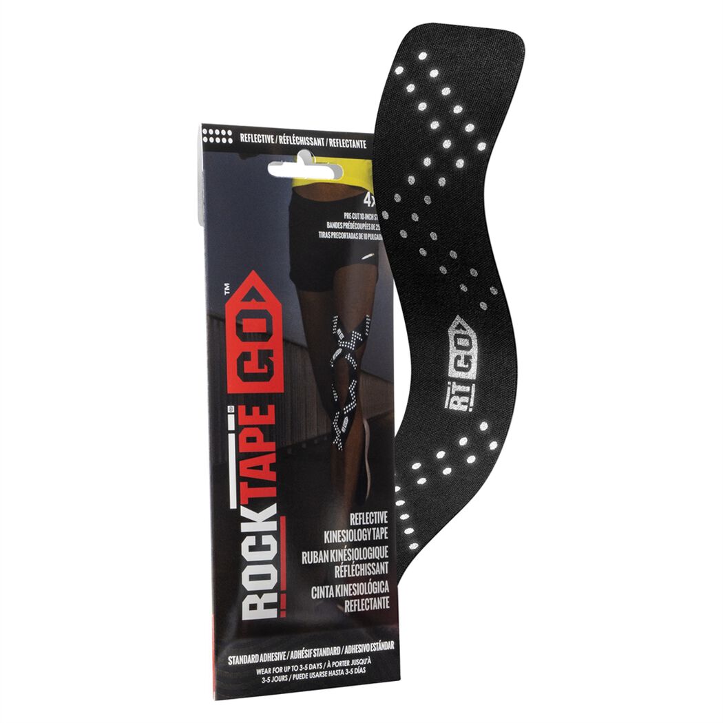 Cinta Kinesiol&oacute;gica RockTape Reflectante Fast Pack 4 Tiras, , large image number 2