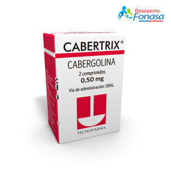 Cabertrix 0.5 mg x 2 Comprimidos