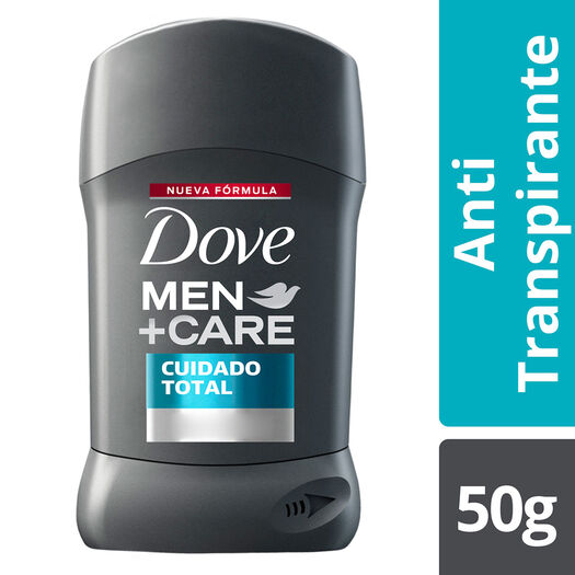 Dove Men Desodorante Barra Cuidado Total x 50 g, , large image number 0
