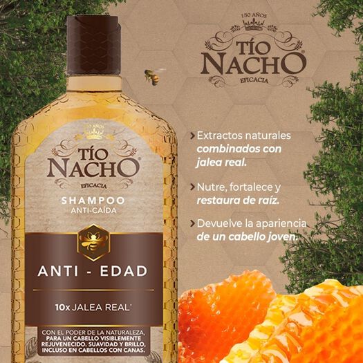 Tío Nacho Shampoo Antiedad 415 Ml, , large image number 3