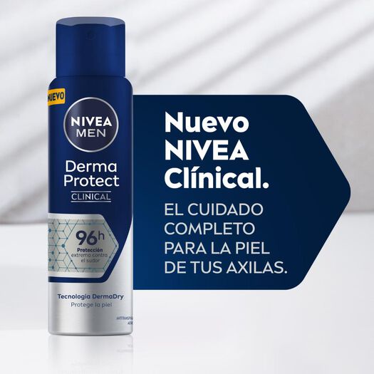 NIVEA  Clinical Antitranspirante Spray masculino 150ml, , large image number 2