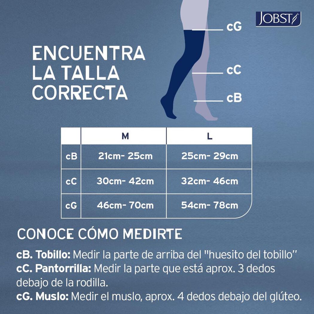 Media Compresión Jobst Muslo Talla M 1un, , large image number 4