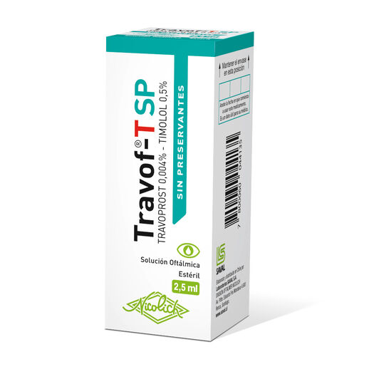 Travof T SP x 2.5 ml Solución Oftálmica, , large image number 0