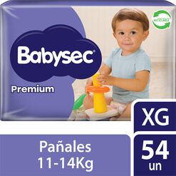 Pa&ntilde;ales Babysec Premium XG 54 un