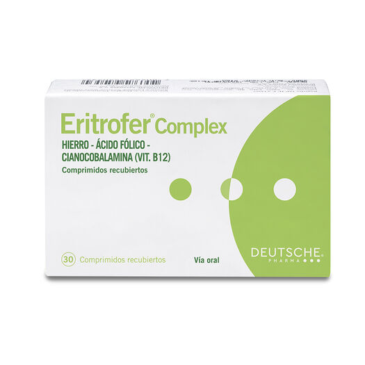 Eritrofer Complex x 30 Comprimidos Recubiertos, , large image number 0