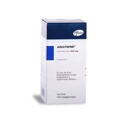 Azulfidine-Uct 500 mg Caja 60 Comp. Recubiertos