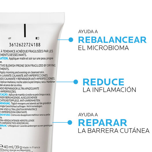 Crema Hidratante Effaclar H Isobiome 40ml, , large image number 2