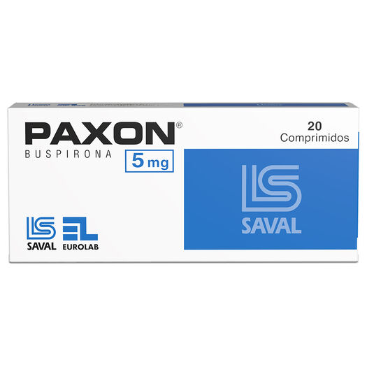 Paxon 5 mg x 20 Comprimidos, , large image number 0