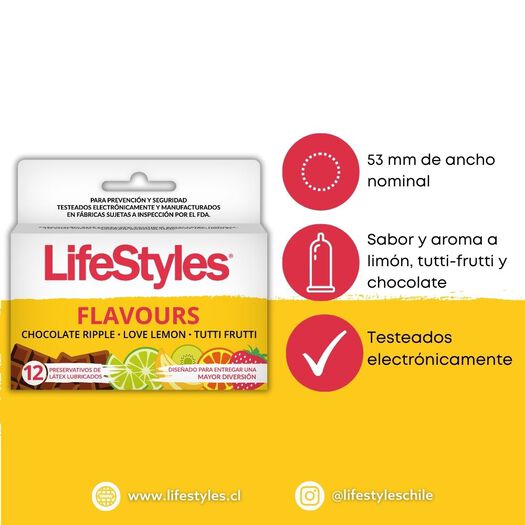 Lifestyles Sabores x 12 Unidades, , large image number 1