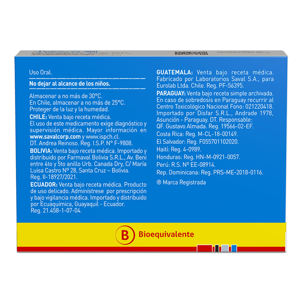 Trex 500 mg x 3 Comprimidos Recubiertos, , large image number 3