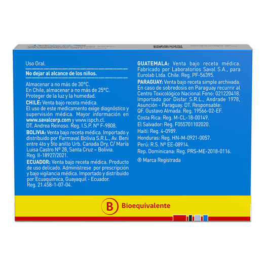 Trex 500 mg x 3 Comprimidos Recubiertos, , large image number 3