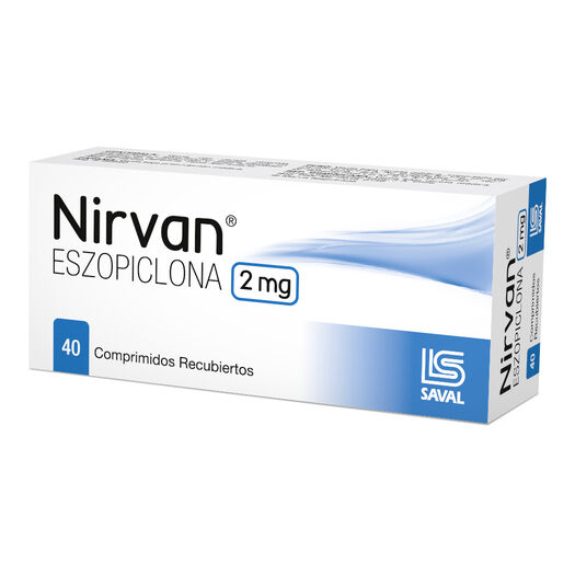 Nirvan 2 mg x 40 Comprimidos Recubiertos, , large image number 0