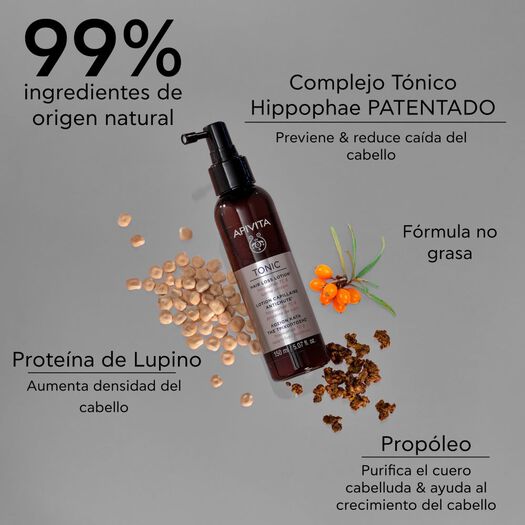 Loción Apivita Tonic Caida Cabello 150 mL, , large image number 3