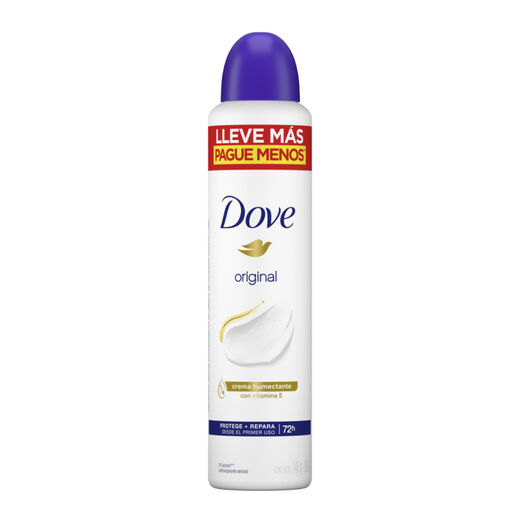 Dove Desodorante Aerosol Original 72 h 250 ml, , large image number 1