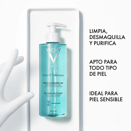 Gel Limpieza Vichy Purete Thermale 400Ml, , large image number 3