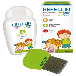 Refellin Kit Trata Piojos Y Liendres x 270 mL Loción