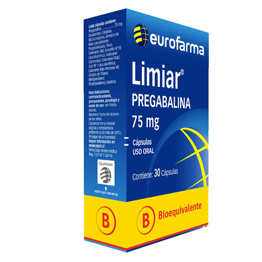 Limiar 75 mg x 30 Capsulas, , large image number 0