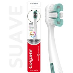 Cepillo de Dientes Colgate Total Limpieza Espumosa Suave 1 un