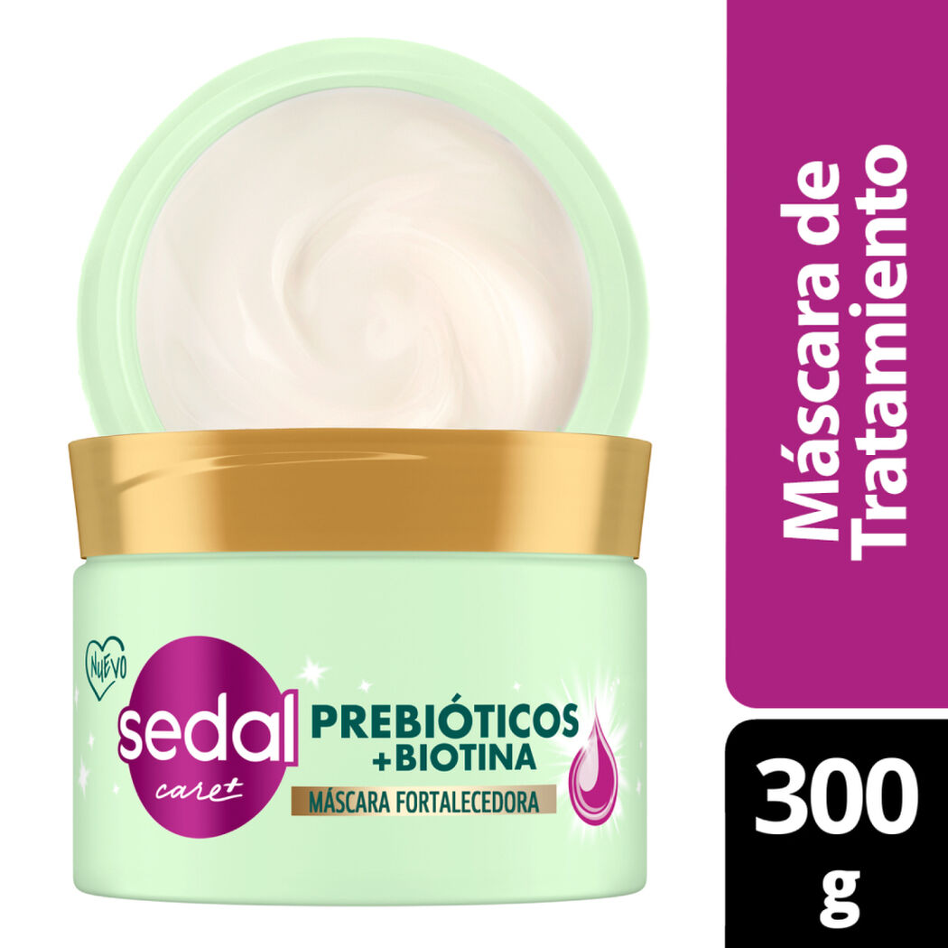 Sedal Máscara de Tratamiento Prebióticos + Biotina 300g, , large image number 0