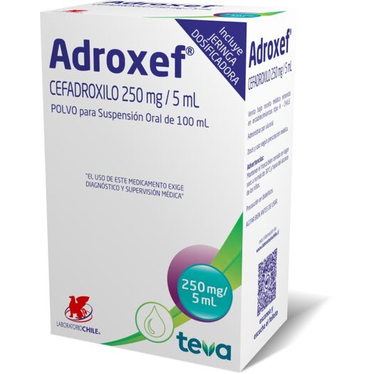 Adroxef 250 mg/5ml Polvo para Suspensión Oral Fco. 100 ml, , large image number 0