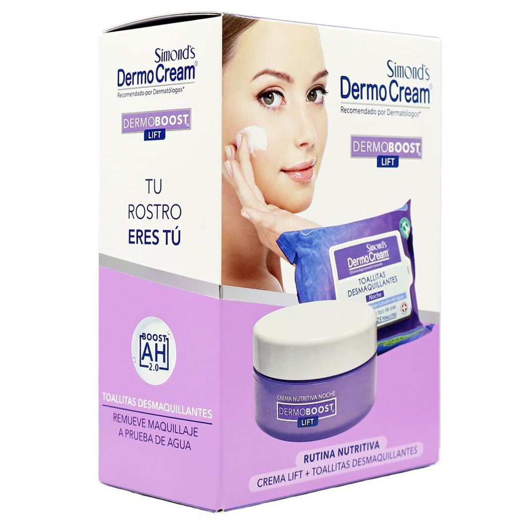 Estuche Dermoboost Facial Lift 50+Toallitas, , large image number 1