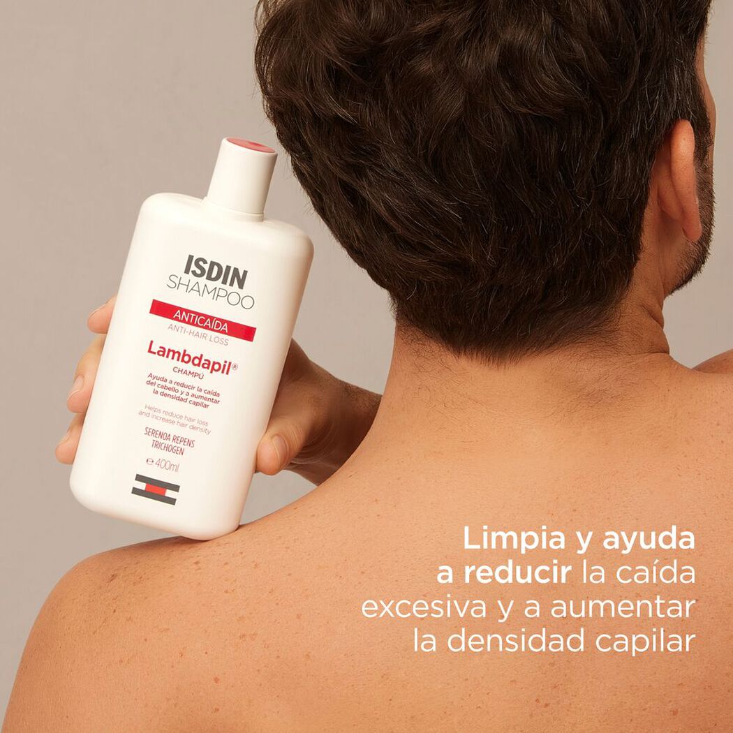 Shampoo Antica&iacute;da Isdin Lambdapil  400ml, , large image number 1