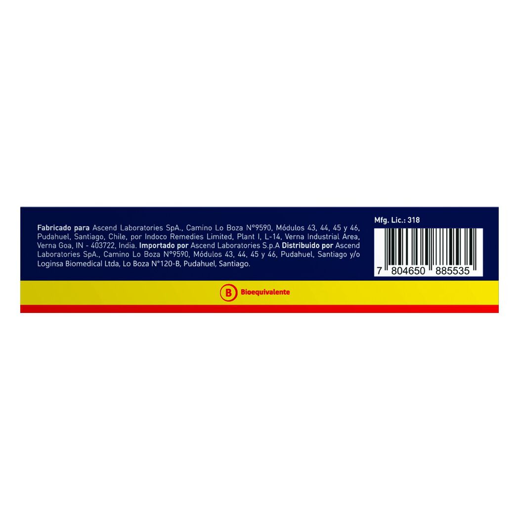 Cetirex 10 mg x 30 Comprimidos Recubiertos, , large image number 2