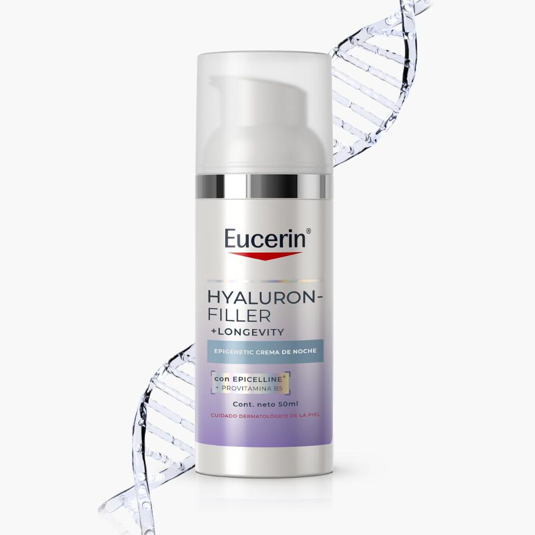 Eucerin Epigenetic Crema de Noche Hyaluron-Filler + Longevity Antiedad 50 ml, , large image number 2